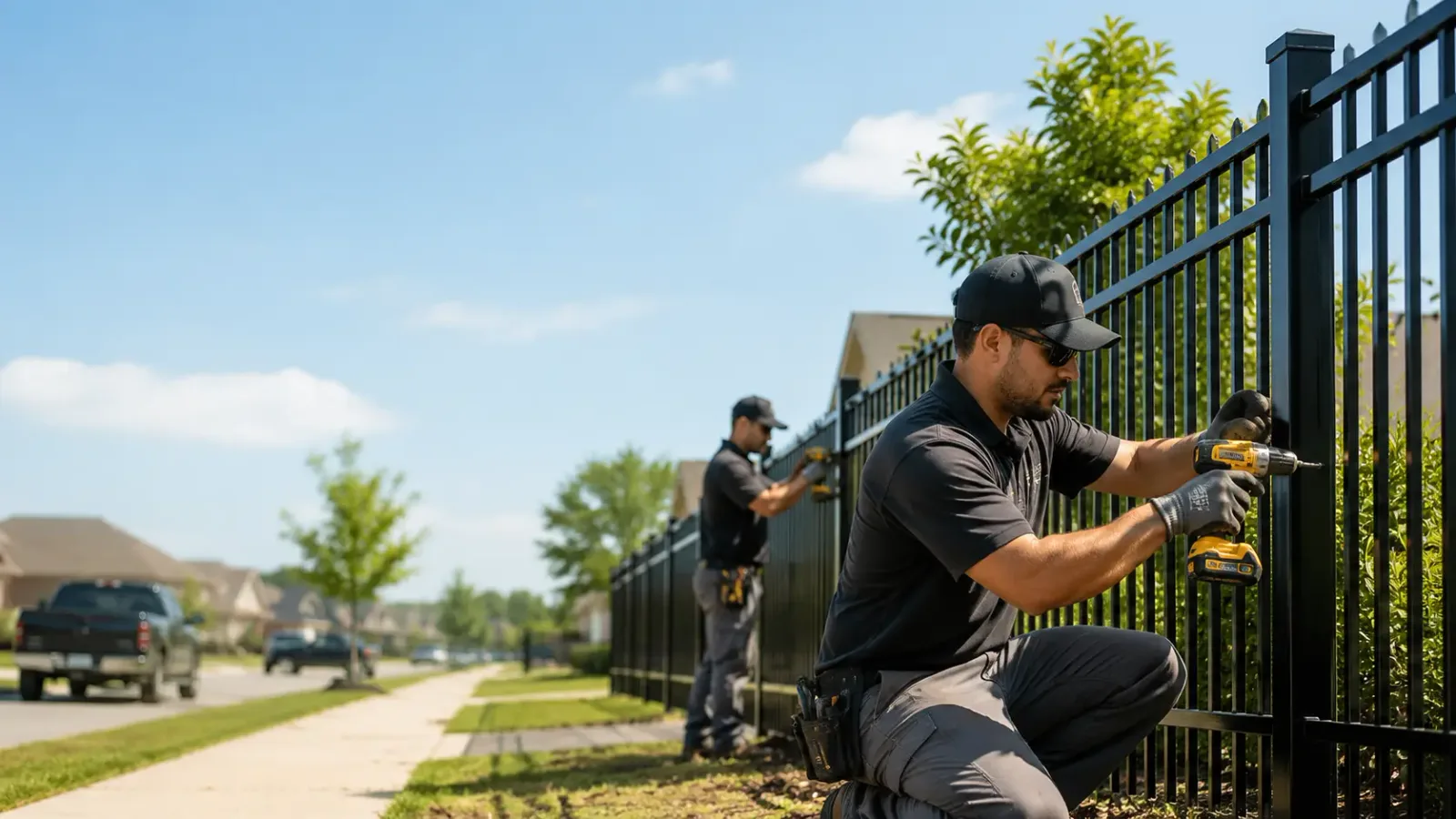 Metal Fence Installation in Bergman, AR